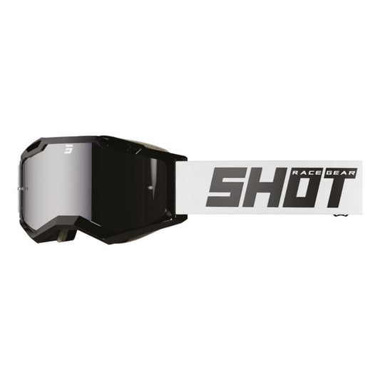 Shot Iris 2.0 maske ensfarvet sort blank