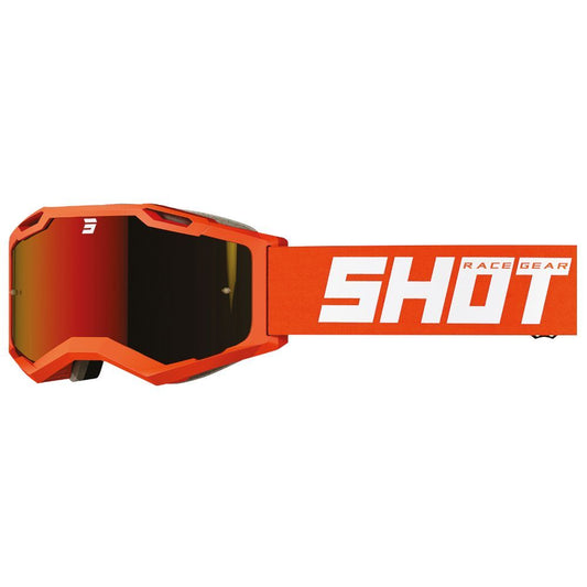 Shot Iris 2.0 Solid Orange Matt-maske