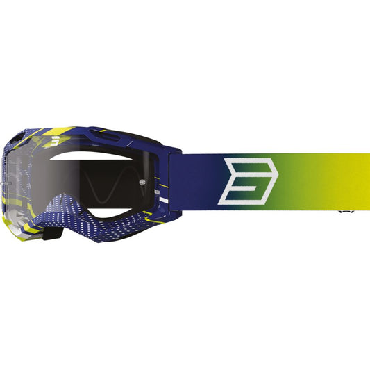 Shot Rocket Kid 2.0 Drop Navy blanke goggles