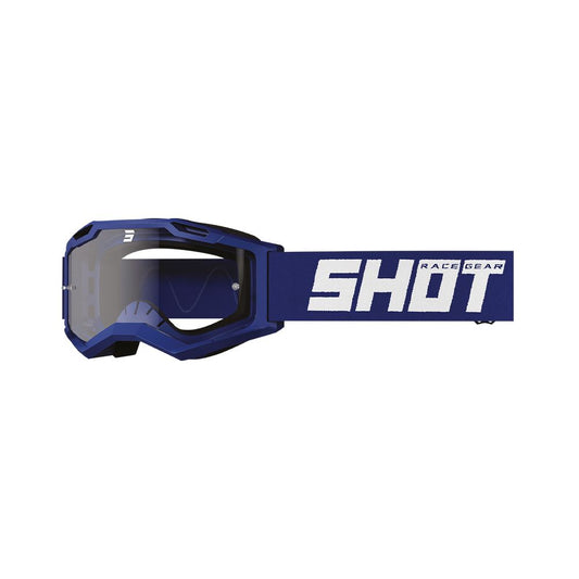 Shot Rocket Kid 2.0 Solid marineblå mat maske