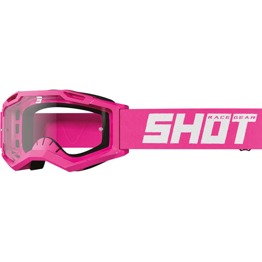 Shot Rocket Kid 2.0 Solid maske neonlyserød blank