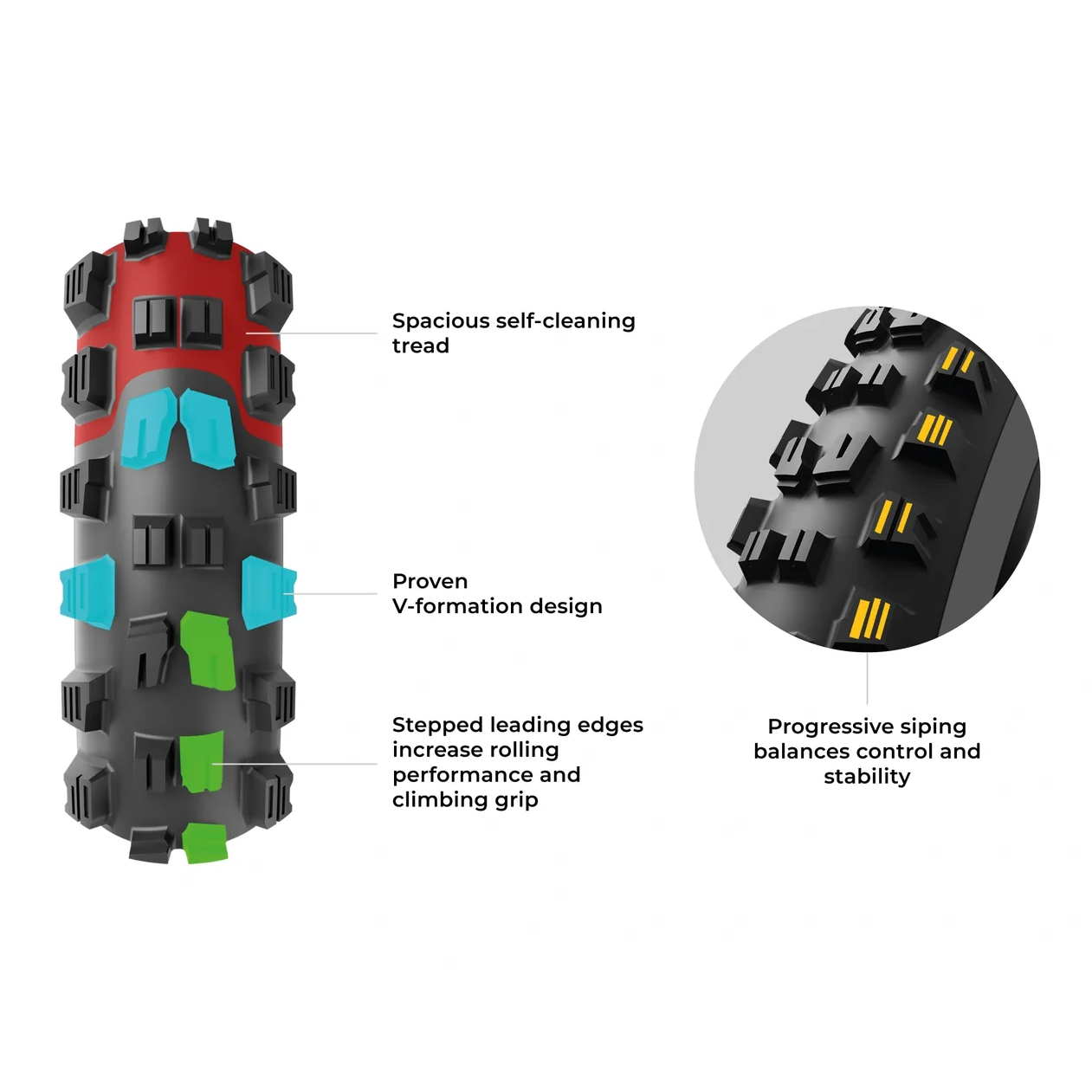 VITTORIA Mazza 29x2.4 Trail Graphene 2.0 Tubeless Ready Soft Black-dæk