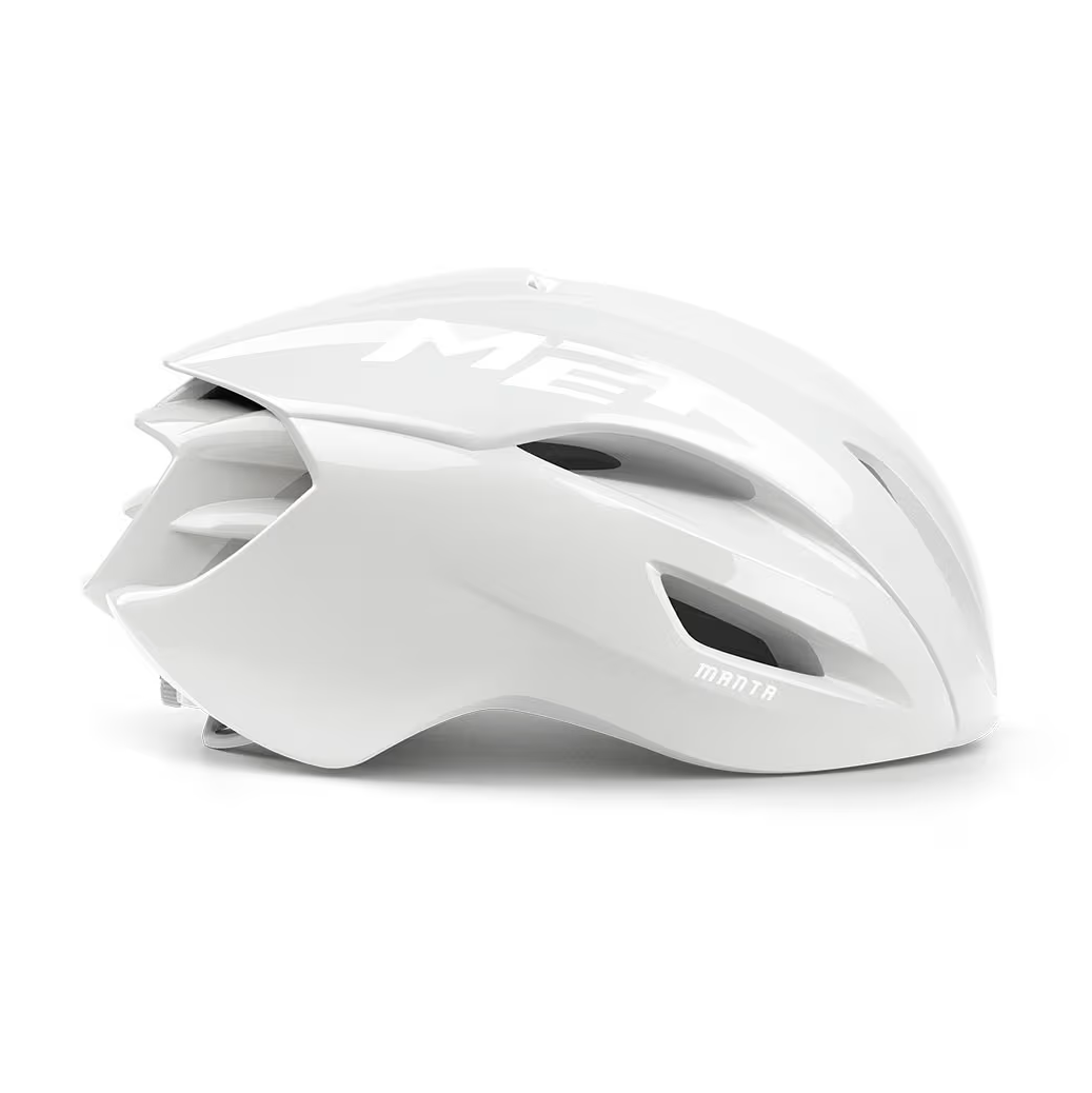 MET MANTA MIPS Absolute White Limited Edition landevejshjelm