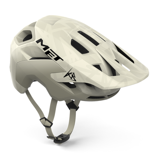 MTB Helmet MET REVO MIPS KILIAN BRON LIMITED EDITION Ecru/Grey