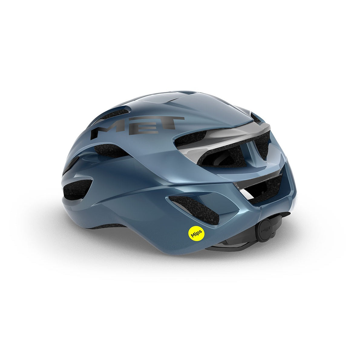 MET RIVALE MIPS Road Helmet Silver