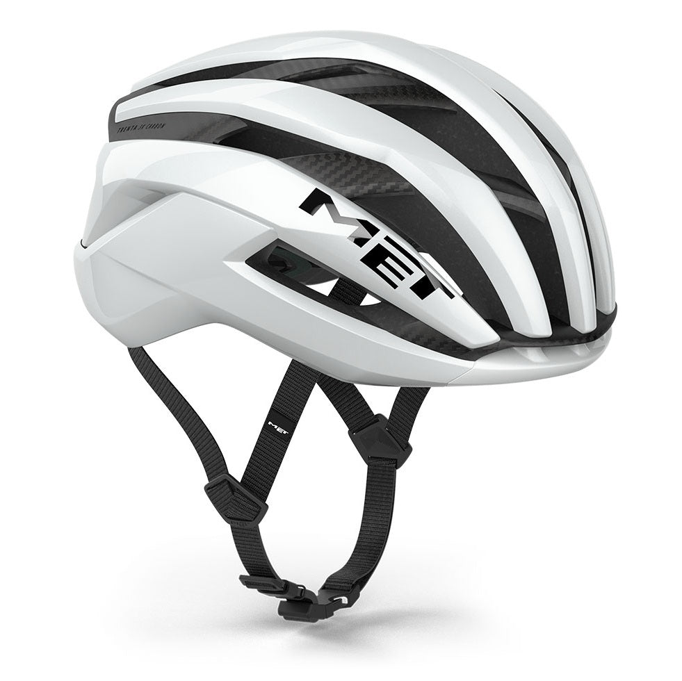 MET TRENTA 3K CARBON Road Helmet White