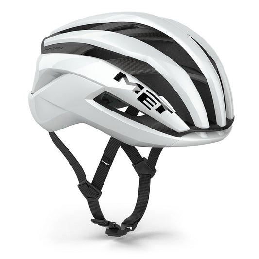 MET TRENTA 3K CARBON Road Helmet White