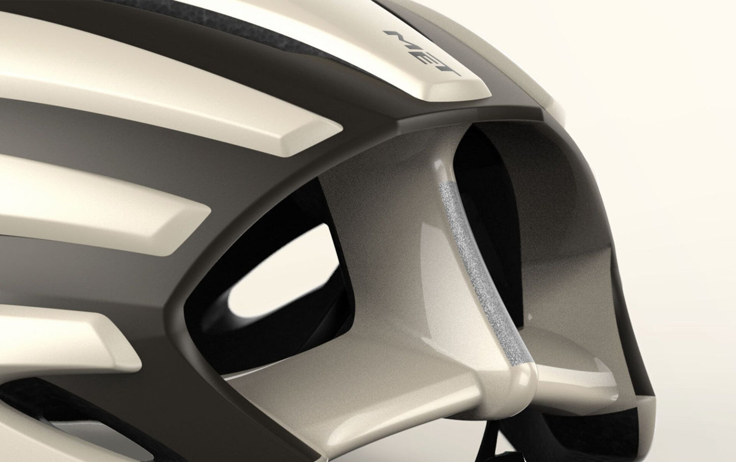 MET TRENTA MIPS WAX Matte White Gravel Helmet