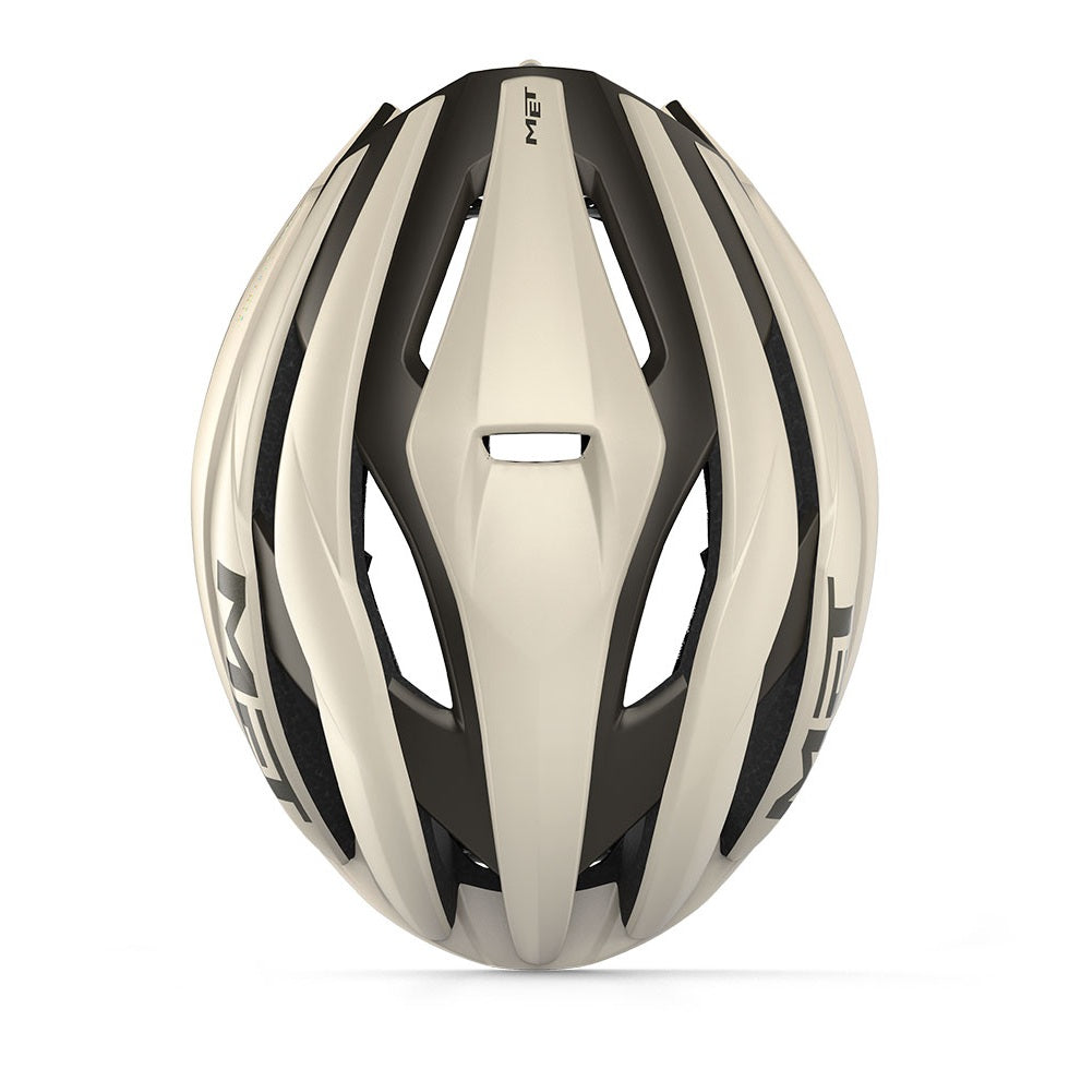 MET TRENTA MIPS WAX Matte White Gravel Helmet