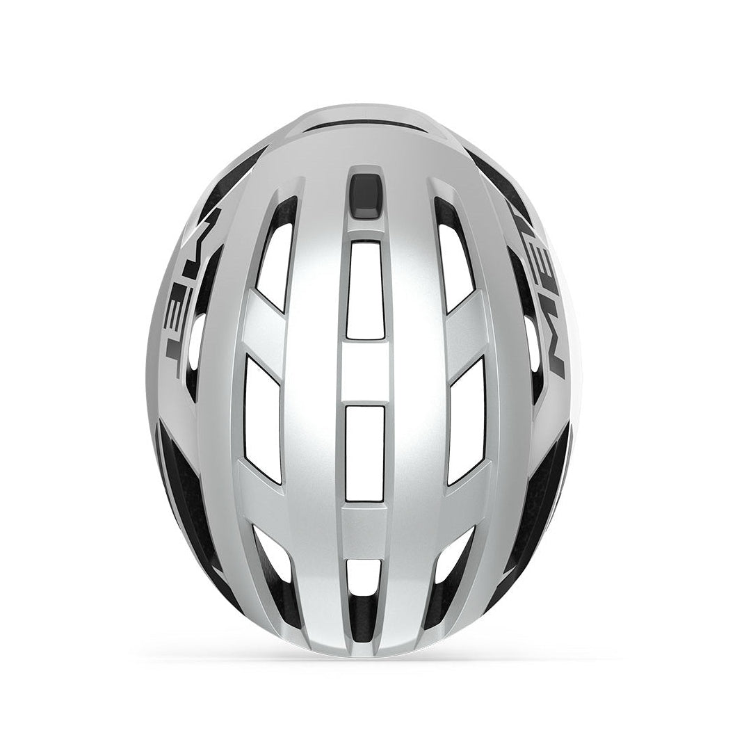 Headset Road MET VINCI MIPS White Silver Glossy