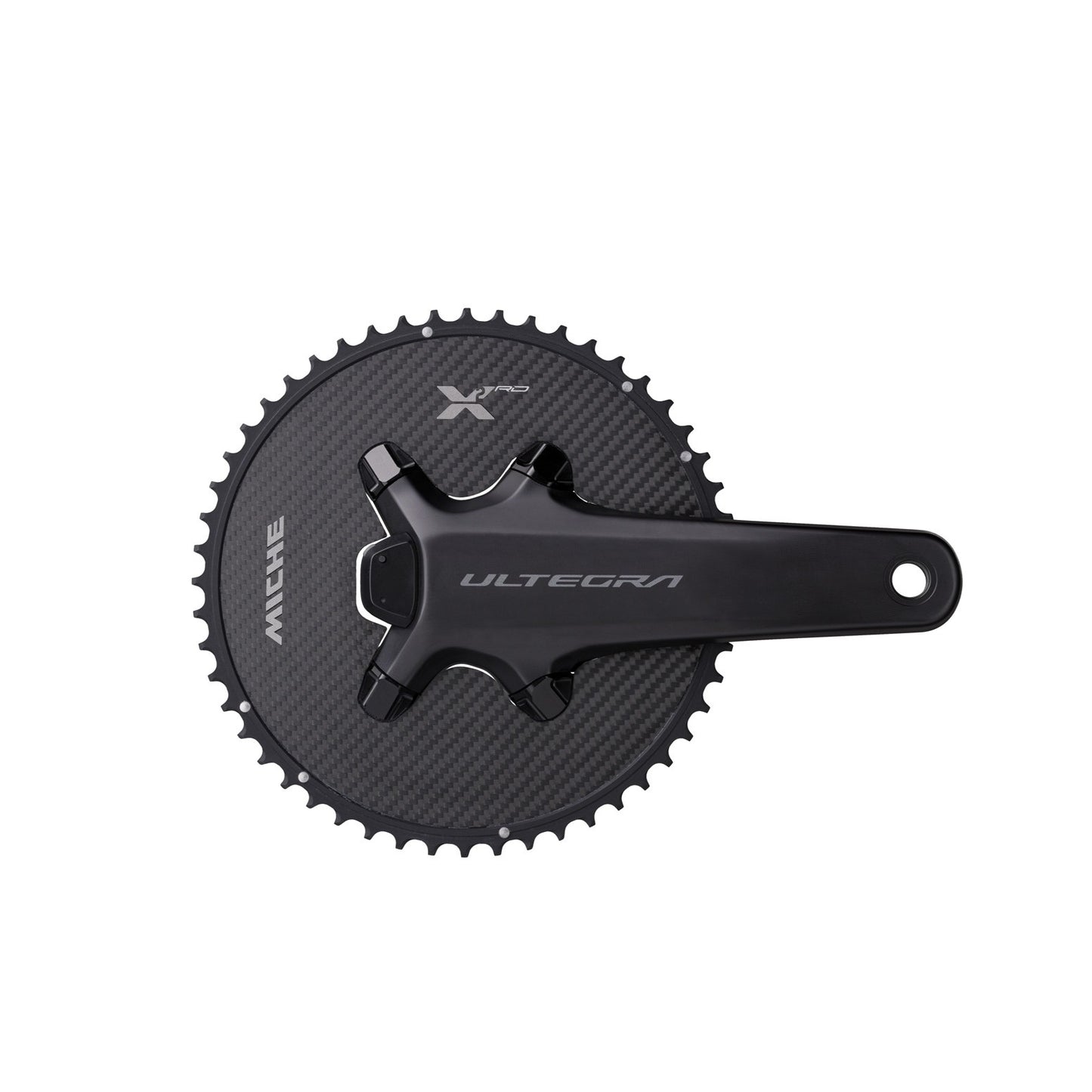 12V MICHE X2 RD R81 Outdoor Chainring for Shimano R8100 with Power Sensor