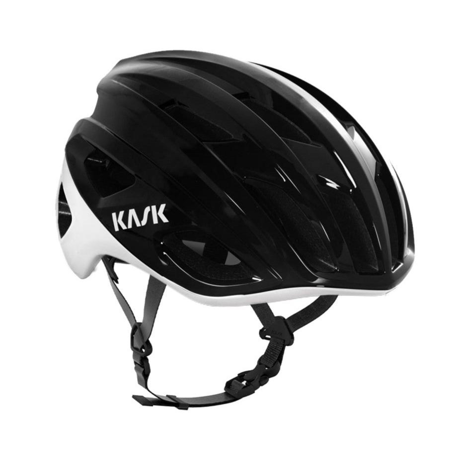KASK MOJITO CUBED BICOLOR landevejshjelm sort/hvid