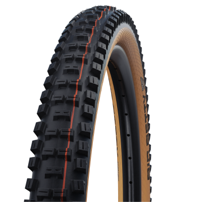 SCHWALBE BIG BETTY 27.5x2.40 ADDIX SOFT SUPERGRAVITY Tubeless Ready Soft Black/Brown-dæk