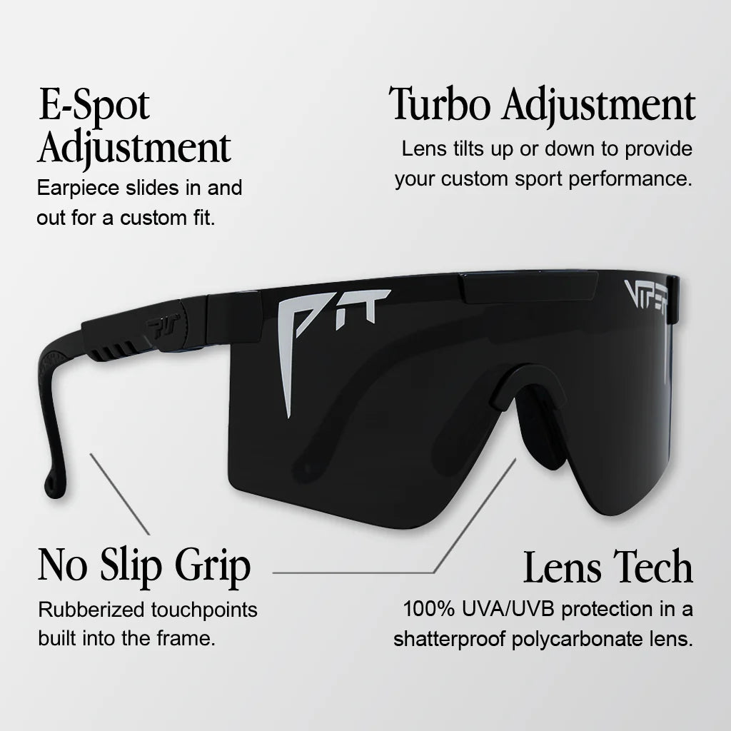 PIT VIPER THE PRIDE ORIGINAL 2.0 WIDE HDPV Rainbow polariserede beskyttelsesbriller