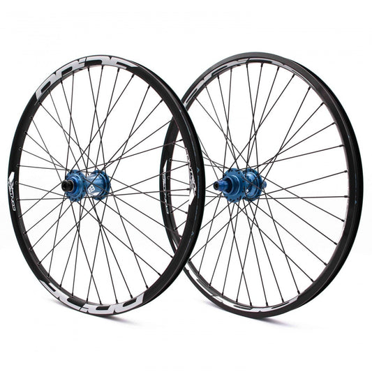 Hjulsæt PRIDE 24" (507mm) Control V1 V-Brake/Disc Akser 20/10mm Blå