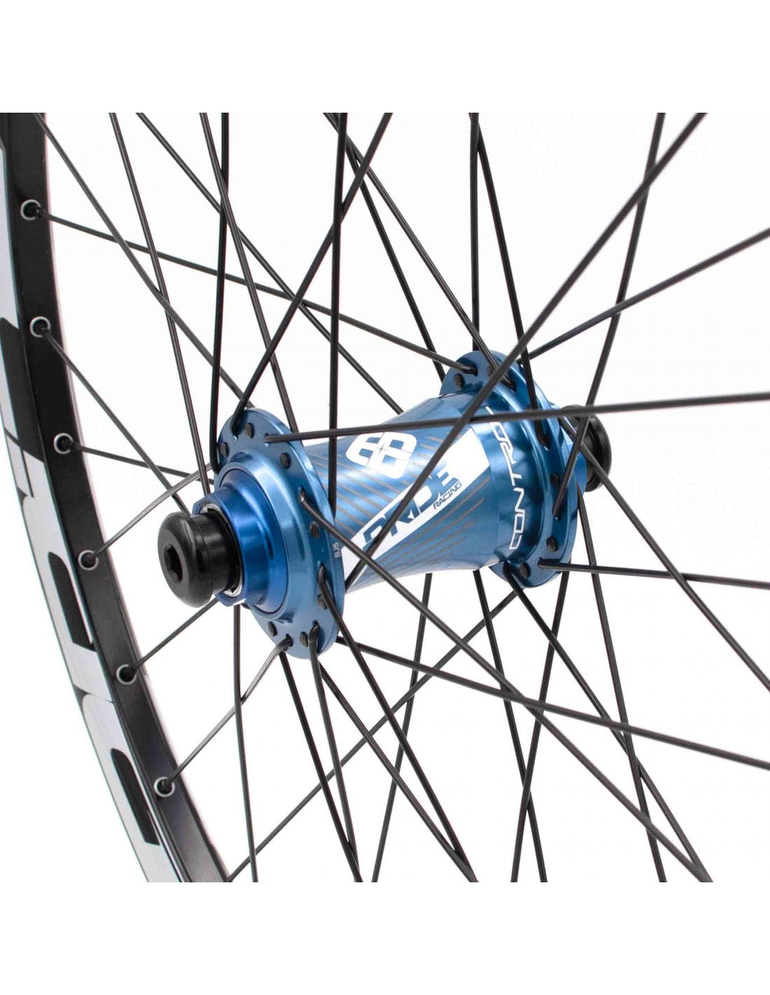 Hjulsæt PRIDE 24" (507mm) Control V1 V-Brake/Disc Akser 20/10mm Blå