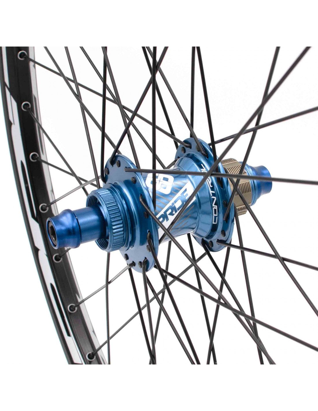 Hjulsæt PRIDE 24" (507mm) Control V1 V-Brake/Disc Akser 20/10mm Blå