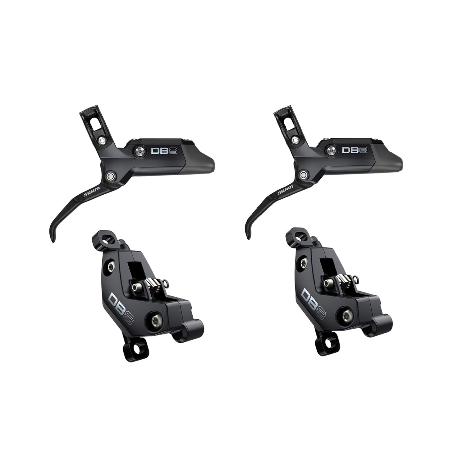 Et par SRAM DB8-bremser i sort