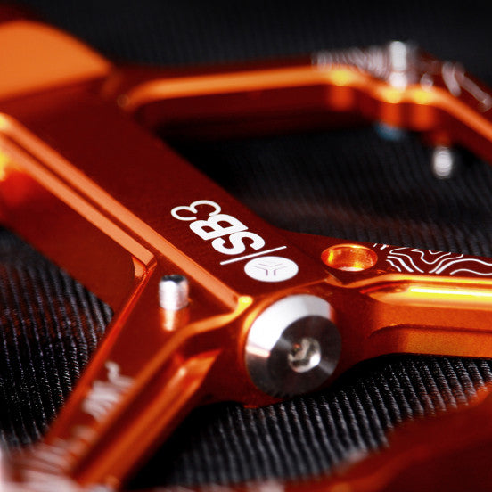 SB3 SPECTRUM Orange flade pedaler