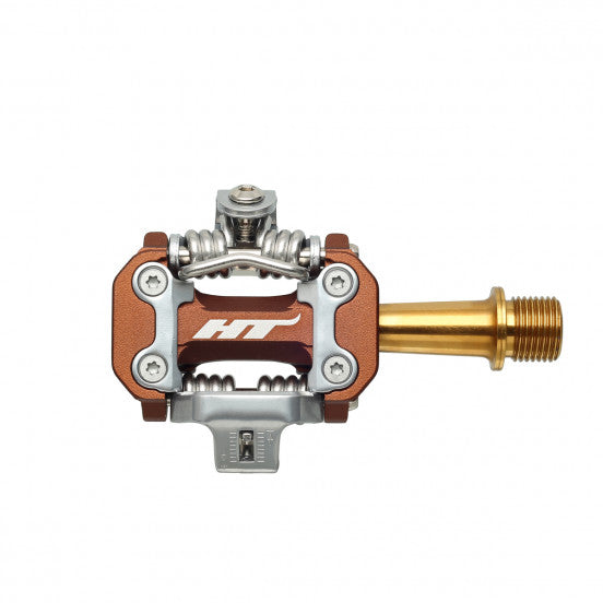HT COMPONENTS M2 Titanium Bronze-pedaler