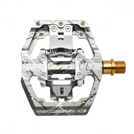 HT COMPONENTS X3 Titanium Camo Grey pedals