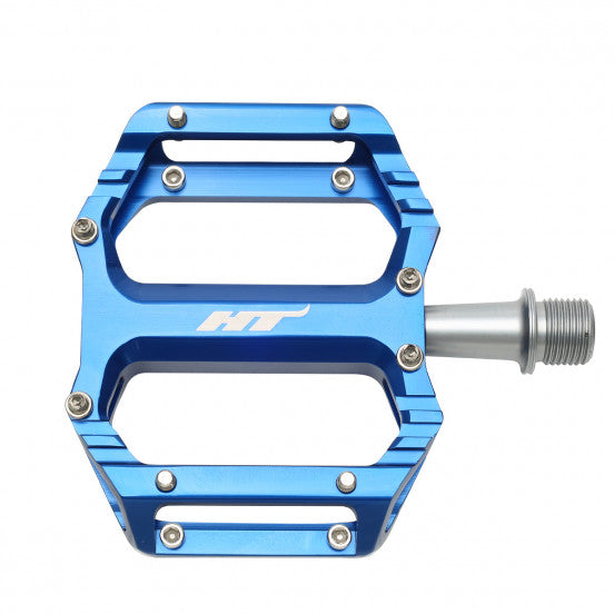 HT COMPONENTS AR09SX BMX flat pedals Navy Blue
