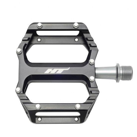 HT COMPONENTS AR09 Flat Pedals Sort
