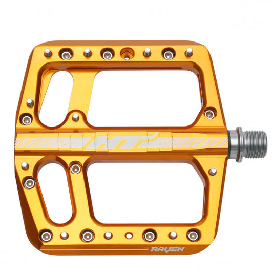 Flat pedals HT COMPONENTS ANS 12 Orange