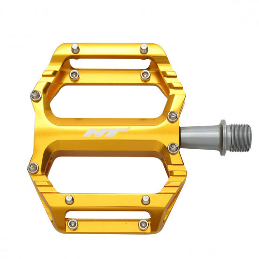 HT COMPONENTS AR09SX Gold flat pedals