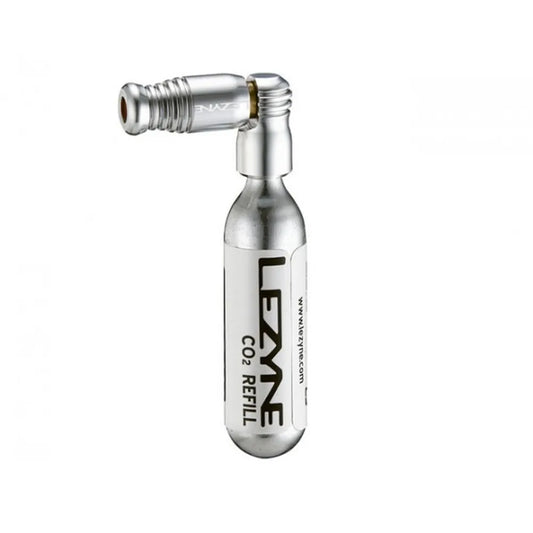 LEZYNE TRIGGER SPEED DRIVE CO2-tændstift + 16 g CO2-patron med gevind (x1) Sølv