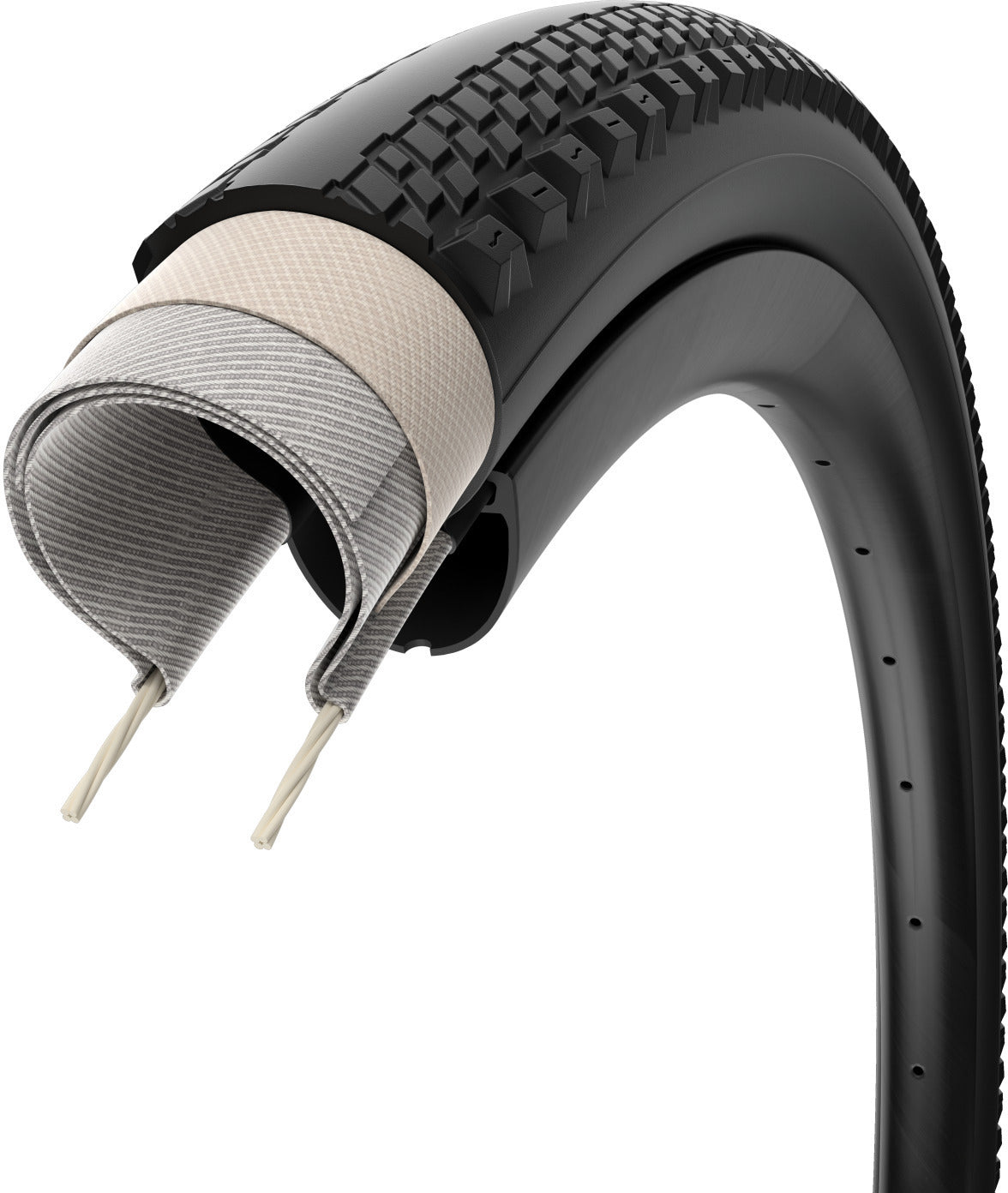 PIRELLI CINTURATO GRAVEL RH High Performance 700c Tubeless Ready-dæk, sort