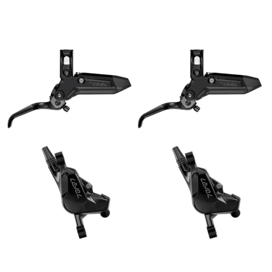 Par SRAM LEVEL SILVER STEALTH 2-stempelbremser Sort