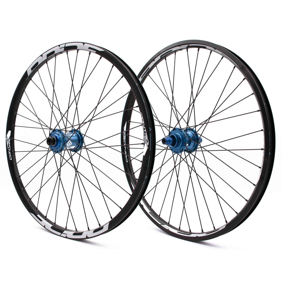 Hjulsæt PRIDE 24" (507mm) Control V1 Disc Aksler 20/10mm Blå