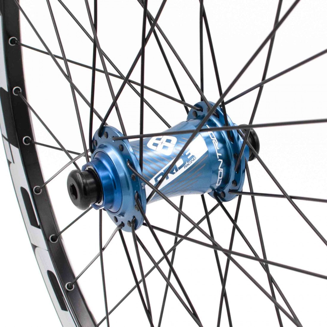 Hjulsæt PRIDE 24" (507mm) Control V1 Disc Aksler 20/10mm Blå