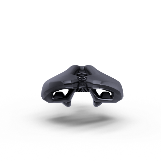 PRO Stealth Aero-sadel 132 mm kulfiberskinner sort