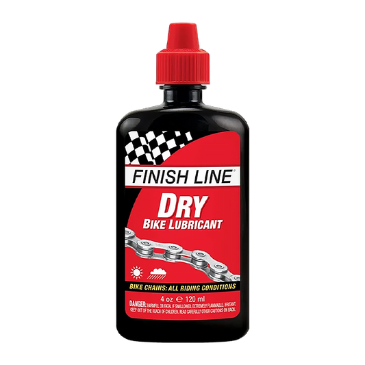 Kædesmøremiddel FINISH LINE DRY LUBE Teflon - Alle Forhold (120 ml)
