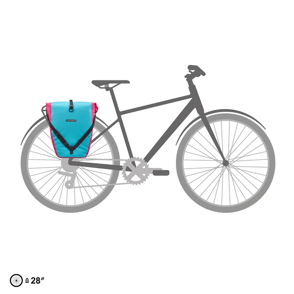 ORTLIEB BACK ROLLER 20 L Cyber Blue/Pink Bagagebærer taske