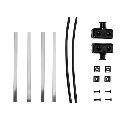 Stanchion adapter for ORTLIEB QUICK RACK luggage rack