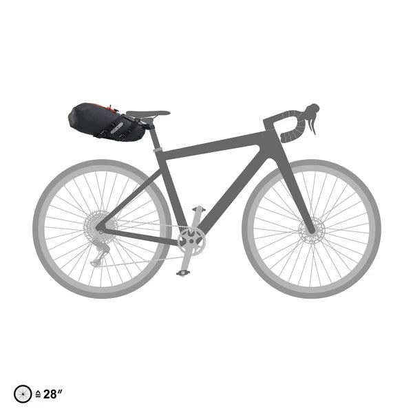 ORTLIEB SEAT PACK QR 7,5 L Sadeltaske Sort