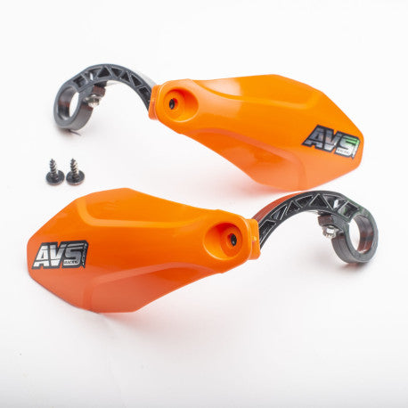 AVS BASIC håndskærm plastik fane Fluo Orange