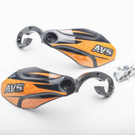 AVS KIT DECO håndskærm alu-ben orange/sort