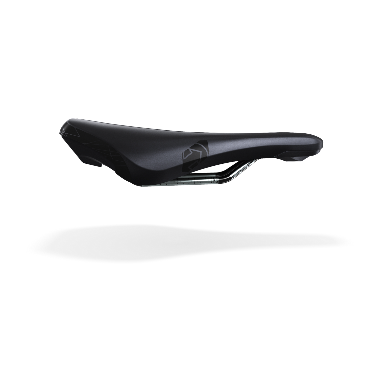 STEALTH OFFROAD PERFORMANCE 152mm PRO Saddle Stainless Steel Rails Black