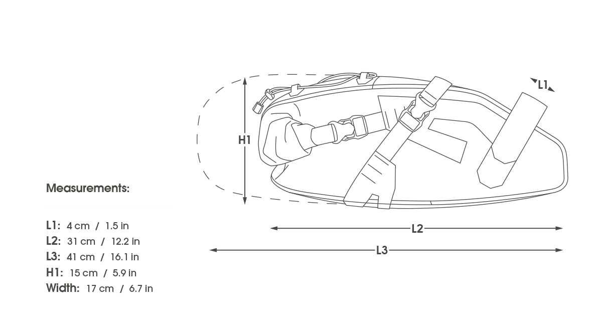APIDURA EXPEIDITION SADDLE PACK 9 L Black