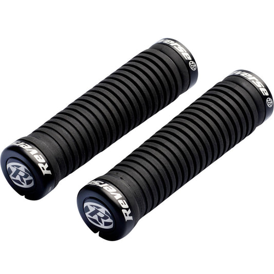 REVERSE COMPONENTS TAPER Lock-On Grips, Ø 34–30 mm, Black