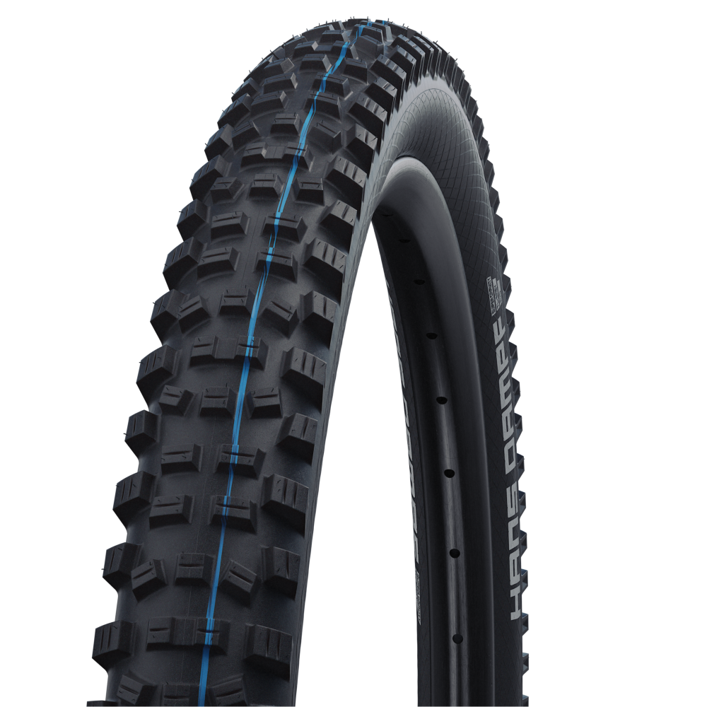 SCHWALBE HANS DAMPF 27.5x2.80 ADDIX SPEEDGRIP SUPERTRAIL Tubeless Ready Soft Black-dæk