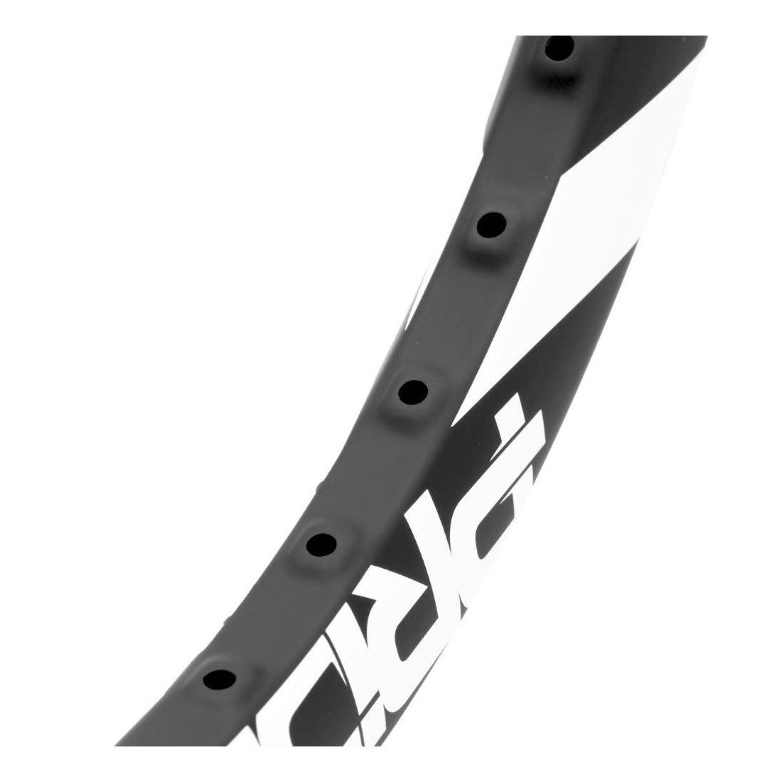 Hjulsæt PRIDE 20" (406mm) Karbon Wave Matt White Disc Control V2 Aksler 20/15mm Sort/Hvid