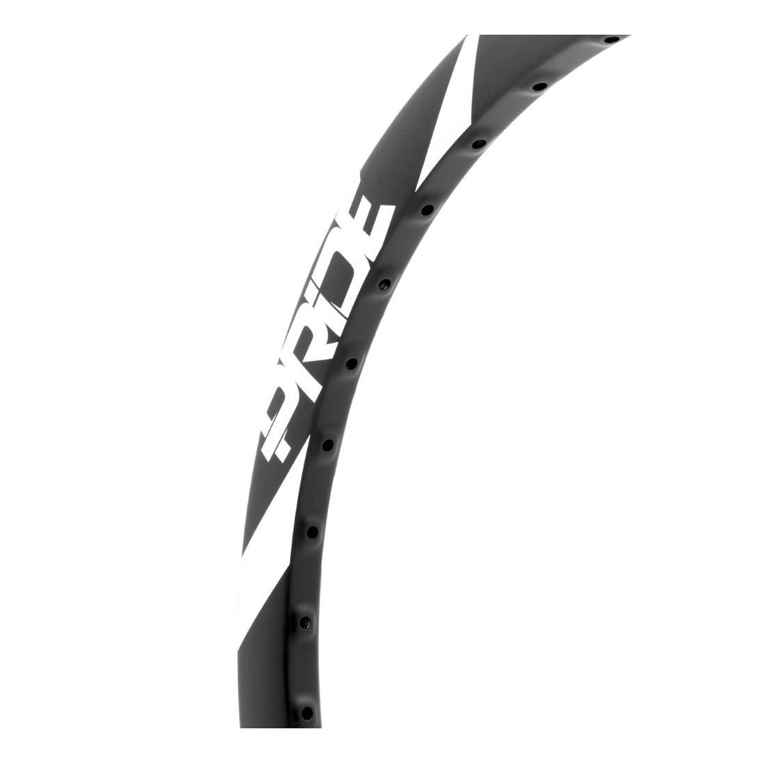Hjulsæt PRIDE 20" (406mm) Karbon Wave Matt White Disc Control V2 Aksler 20/15mm Sort/Hvid
