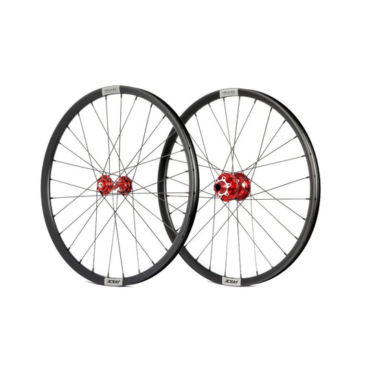 Hjulsæt PRIDE 20" (451mm) Control V2 Disc Helium M21 Aksler 10/15mm Rød