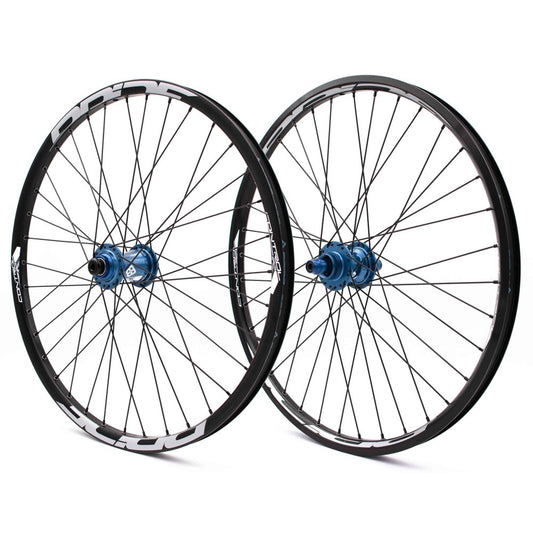 PRIDE 24" (507mm) Control V2 Disc Axes 20/15mm hjulsæt Blå