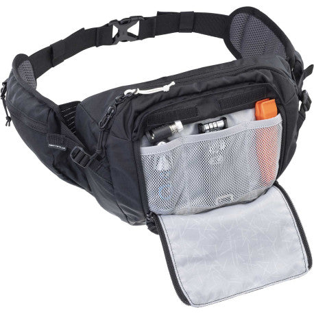 EVOC HIP PACK 3 L + 1,5 L vandpose Sort